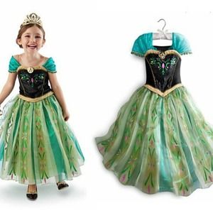 2 for 30 Princess Anna Queen Anna Dress Costume New In Package 9/10*